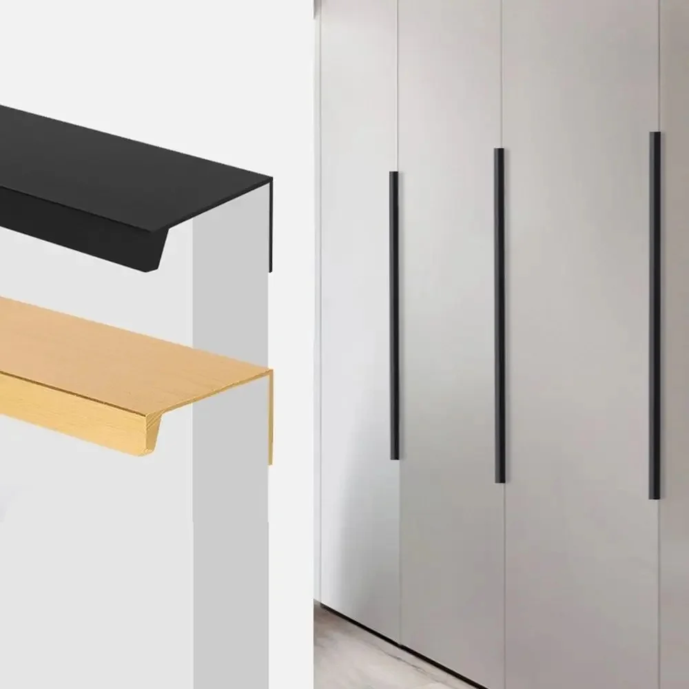 Furniture Hardware Brass - Tiradores Ocultos para Puertas de Muebles,