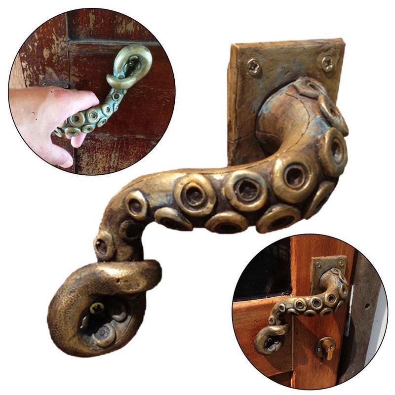 Vintage Furniture Hardware Pulls - Perilla de puerta de estilo pulpo