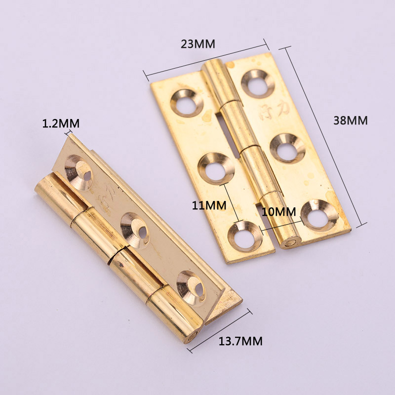 Furniture Hardware Brass - 2 unids/lote bisagra de muebles de