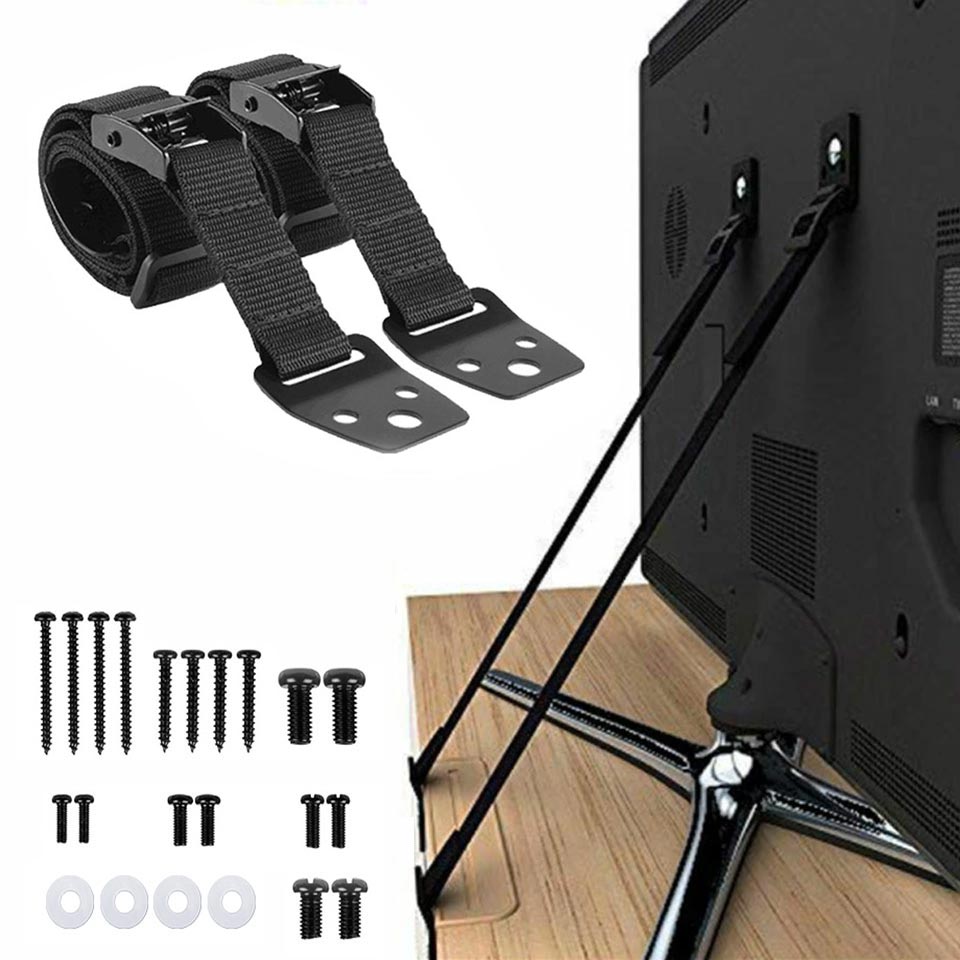 Furniture Hardware Bolts - Paquete de 2 correas de seguridad