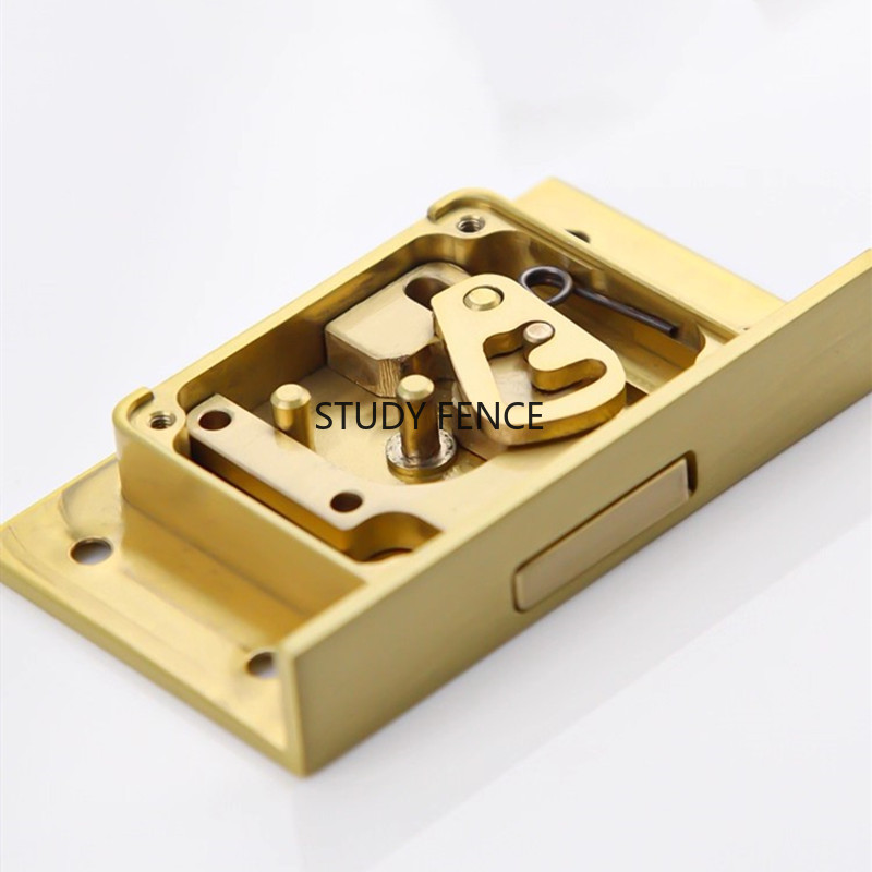 Furniture Hardware Brass - Cerradura de cajón de Metal antiguo,
