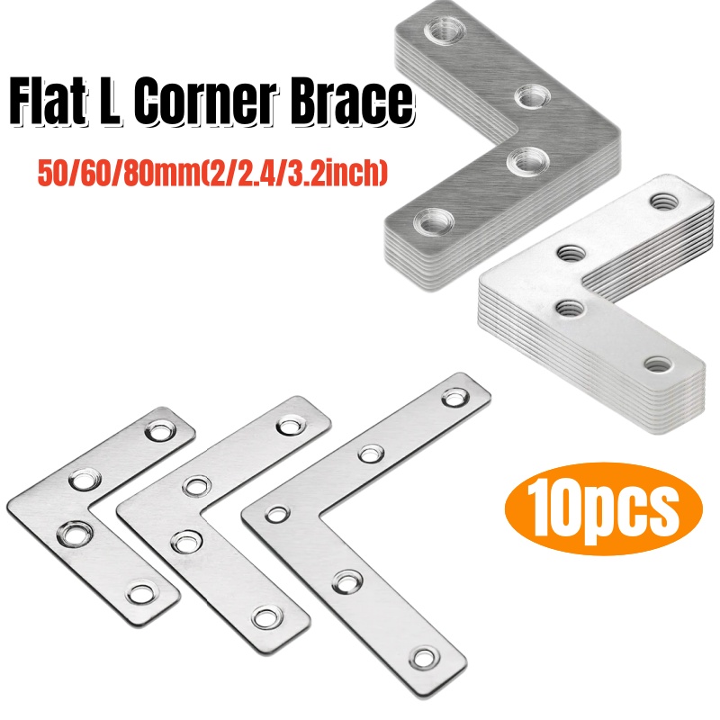 Joint Connector Bracket - 10 Piezas de Soportes de Esquina