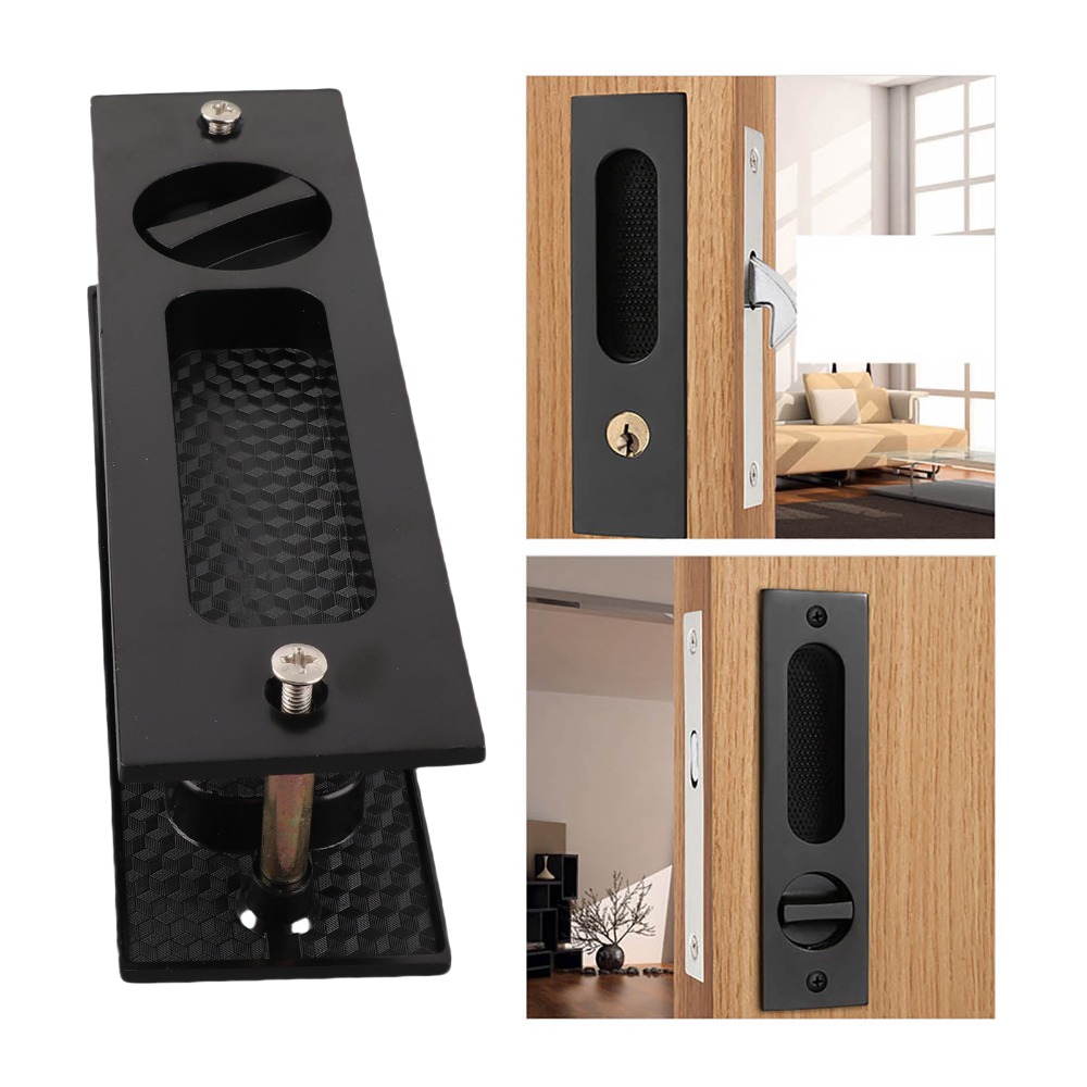 Cabinet Lock Key - Cerradura de embutir para puerta corredera,