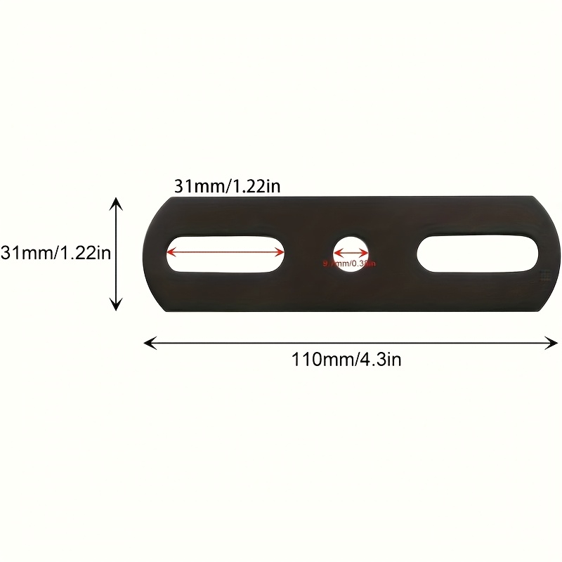 3 piezas de soportes planos re - Joint Connector Bracket reseña y precio
