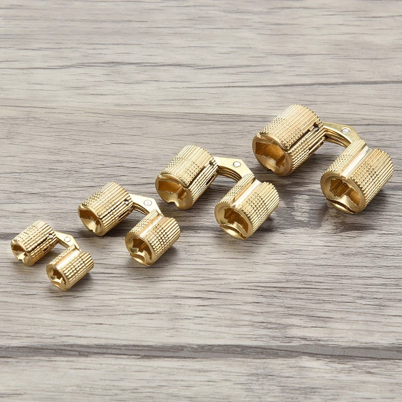 10 unidades de bisagras cilínd - Furniture Hardware Brass reseña y precio