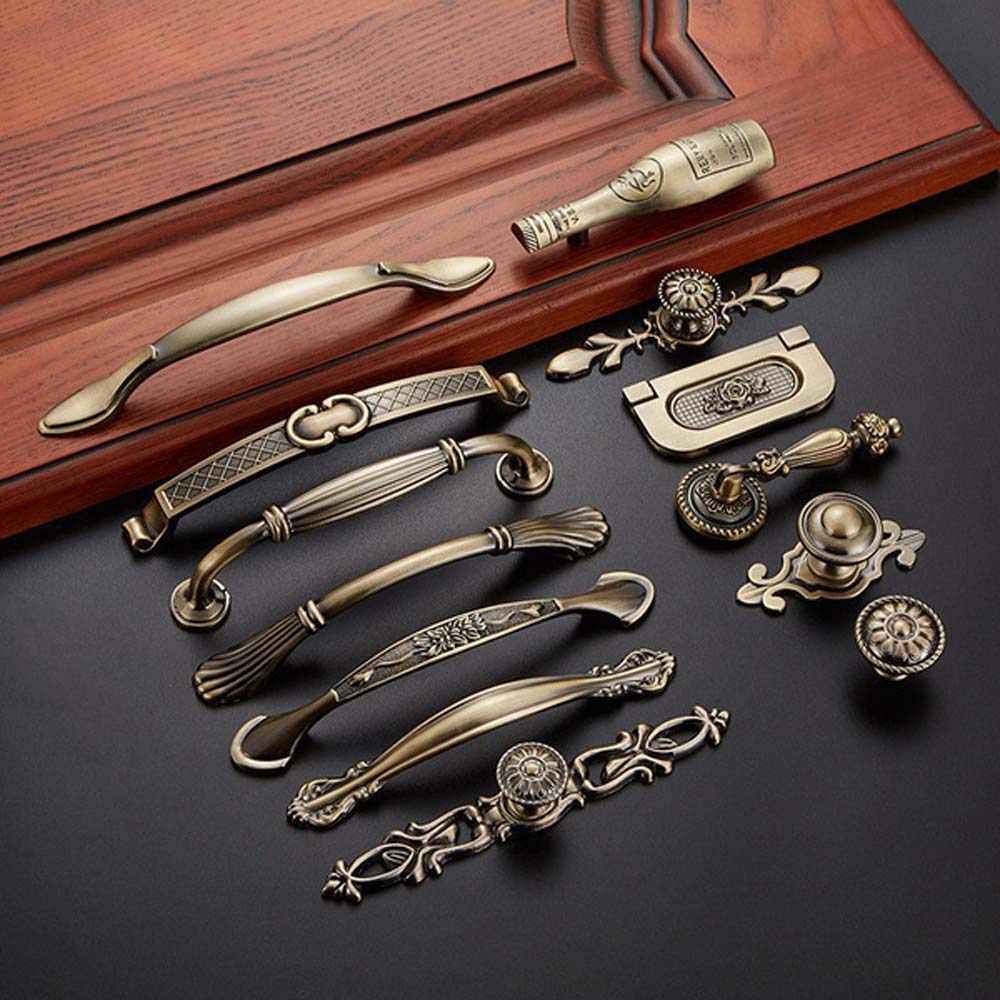 Tiradores de bronce vintage pa - Vintage Furniture Hardware Pulls reseña y precio