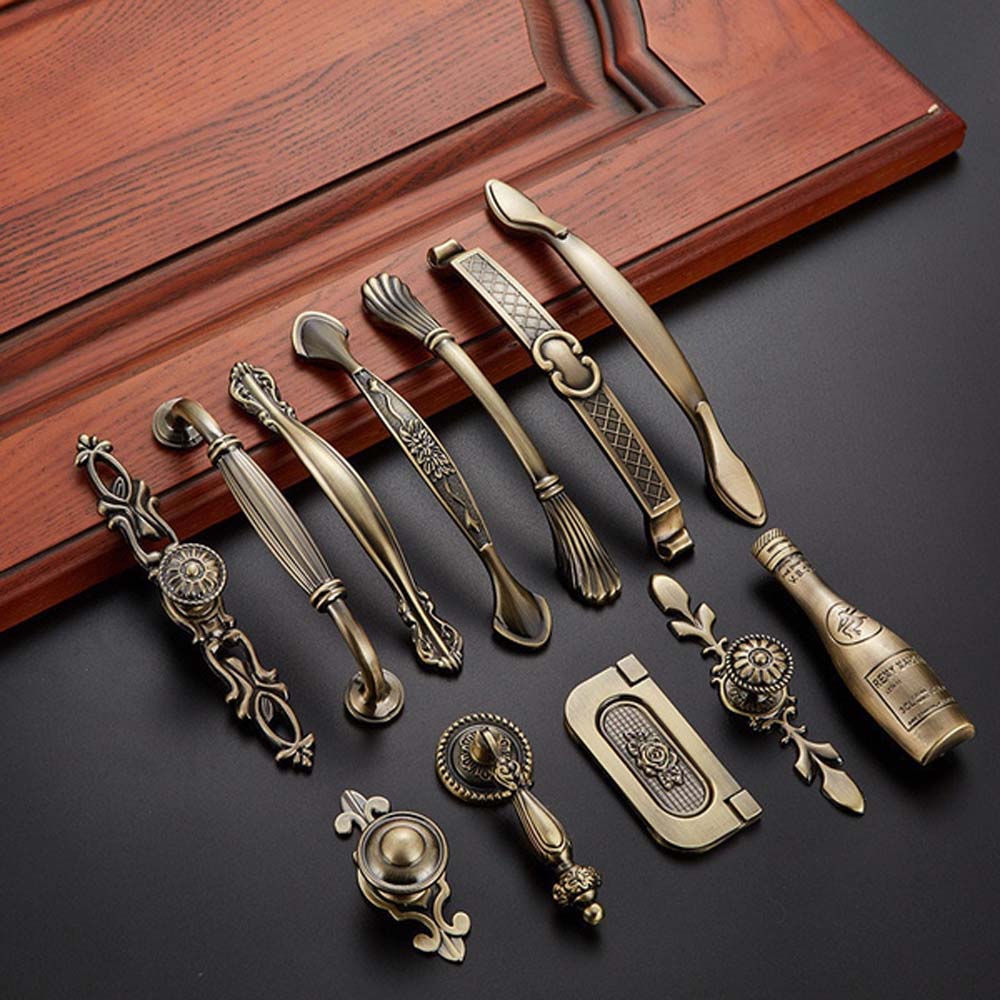 Tiradores de bronce vintage pa - Vintage Furniture Hardware Pulls reseña y precio