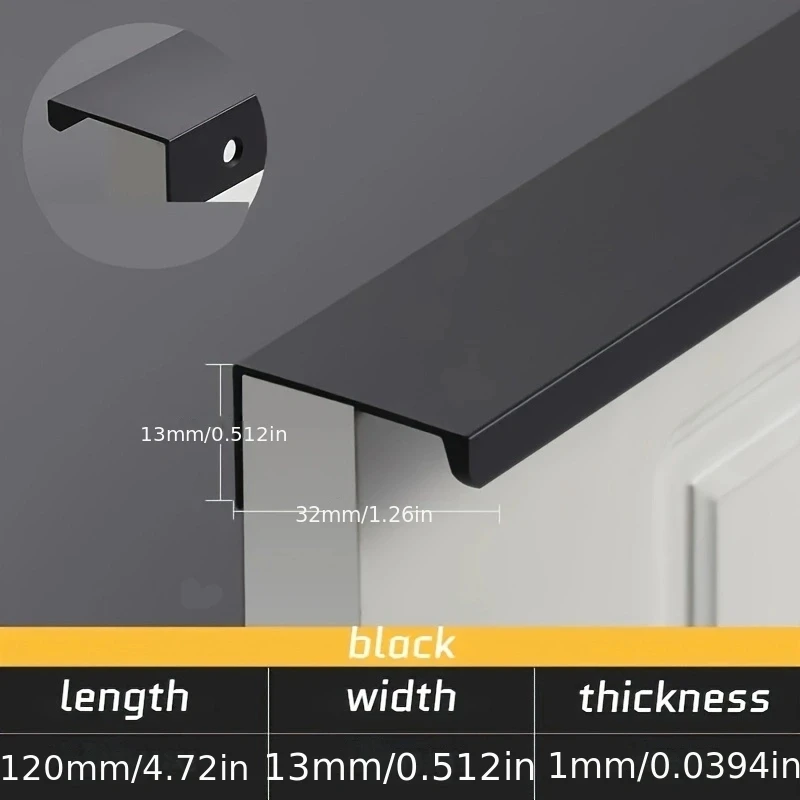 Tiradores Ocultos para Puertas - Furniture Hardware Brass reseña y precio