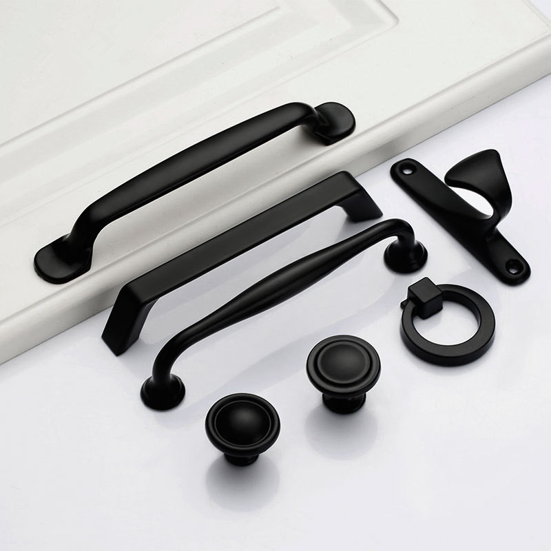Tiradores negros para muebles, - Restoration Hardware Furniture Used reseña y precio
