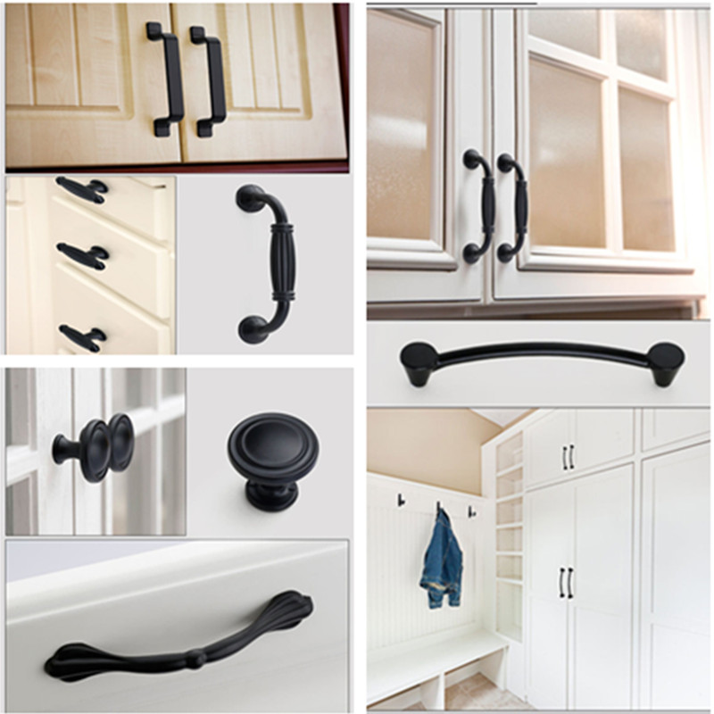 Tiradores negros para muebles, - Restoration Hardware Furniture Used reseña y precio