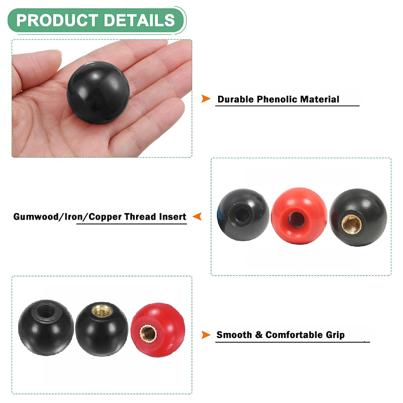 Manijas de bola redondas negra - Restoration Hardware Furniture Used reseña y precio