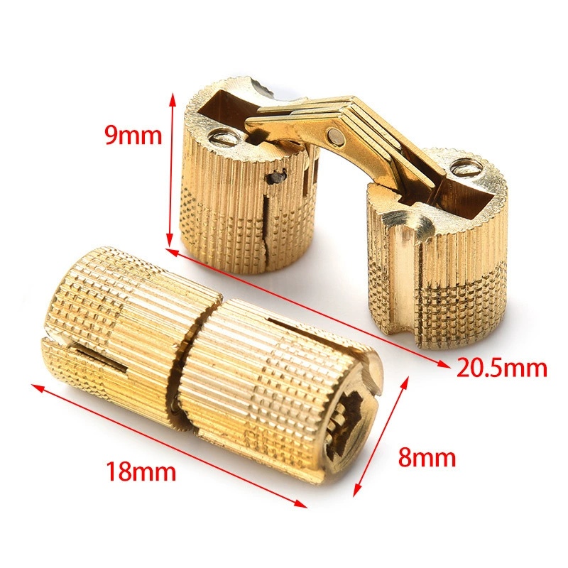 Nuevas bisagras de barril de c - Furniture Hardware Brass reseña y precio