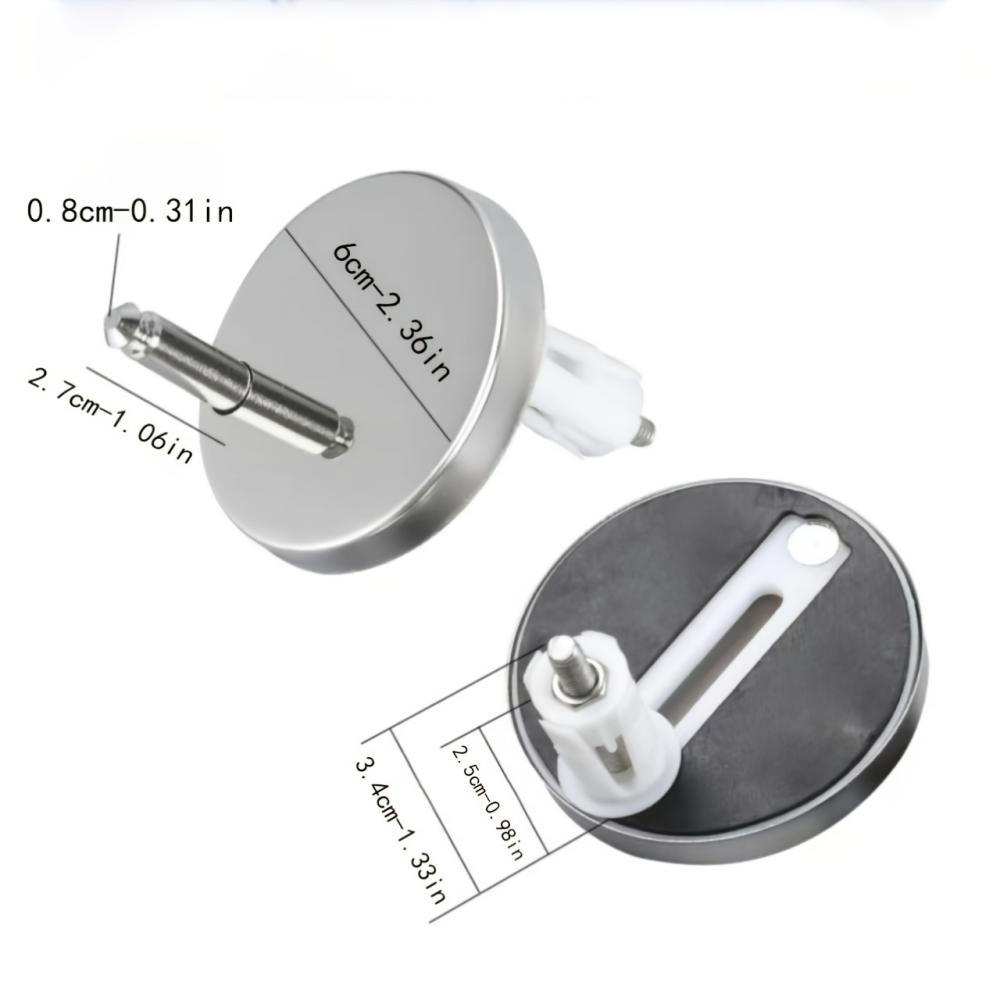 1 Par de Conectores de Acero I - Furniture Hardware Bolts reseña y precio