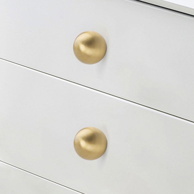 Tiradores Redondos de Latón Ma - Furniture Hardware Brass reseña y precio