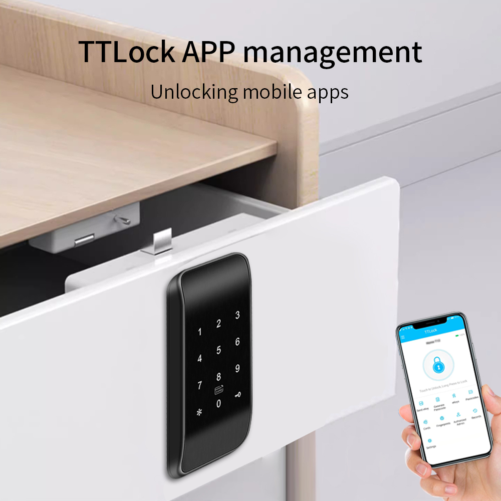 TTLOCK-cerradura de cajón con  - Furniture Hardware Bolts reseña y precio