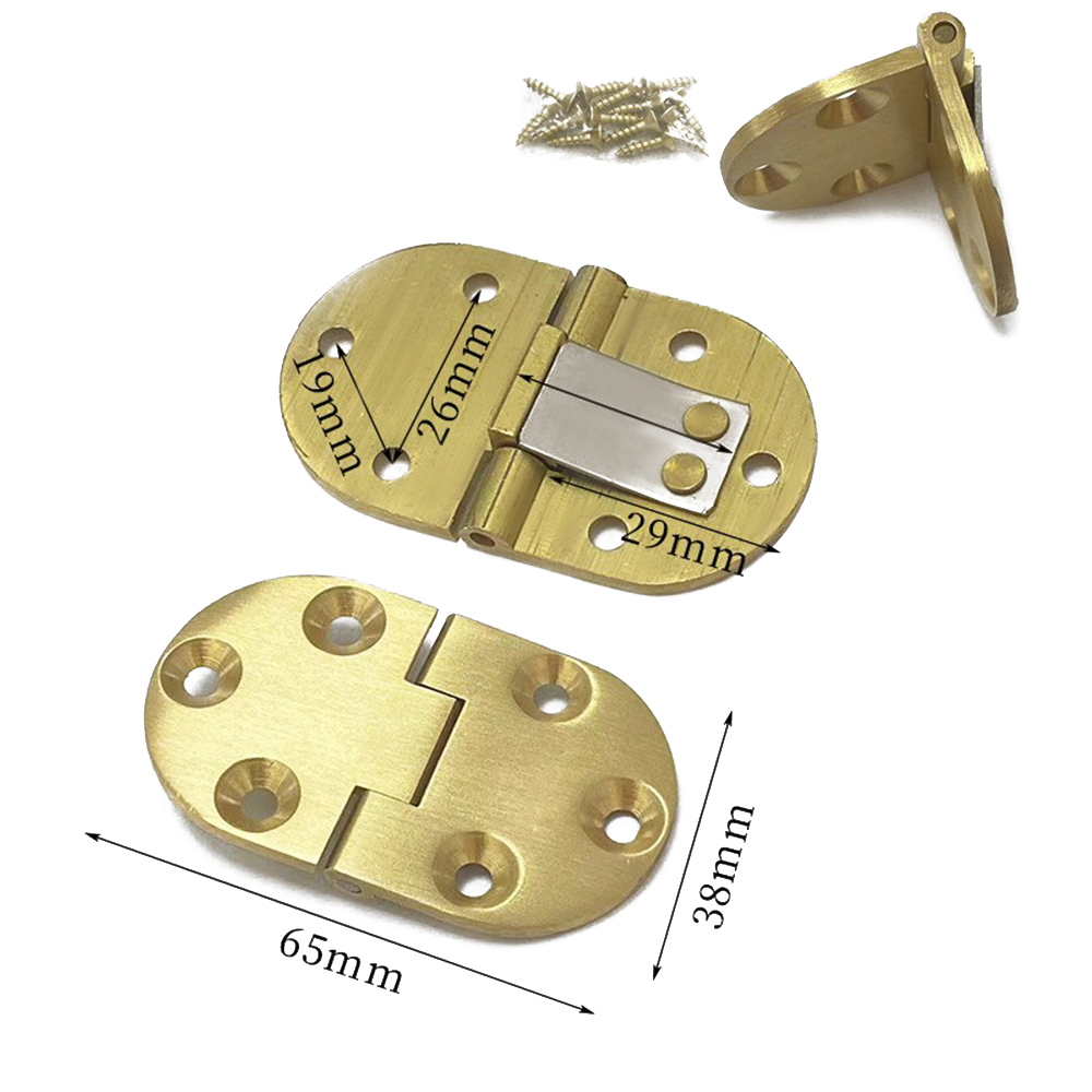 2 bisagras de latón para bande - Furniture Hardware Brass reseña y precio