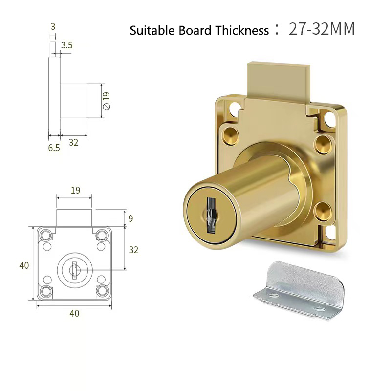Yutoko Cerradura para cajón de - Furniture Hardware Bolts reseña y precio