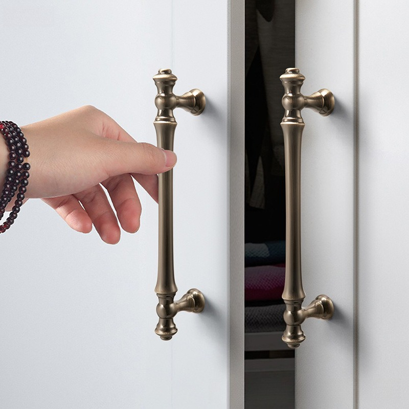 Tiradores de puertas de gabine - Vintage Furniture Hardware Pulls reseña y precio