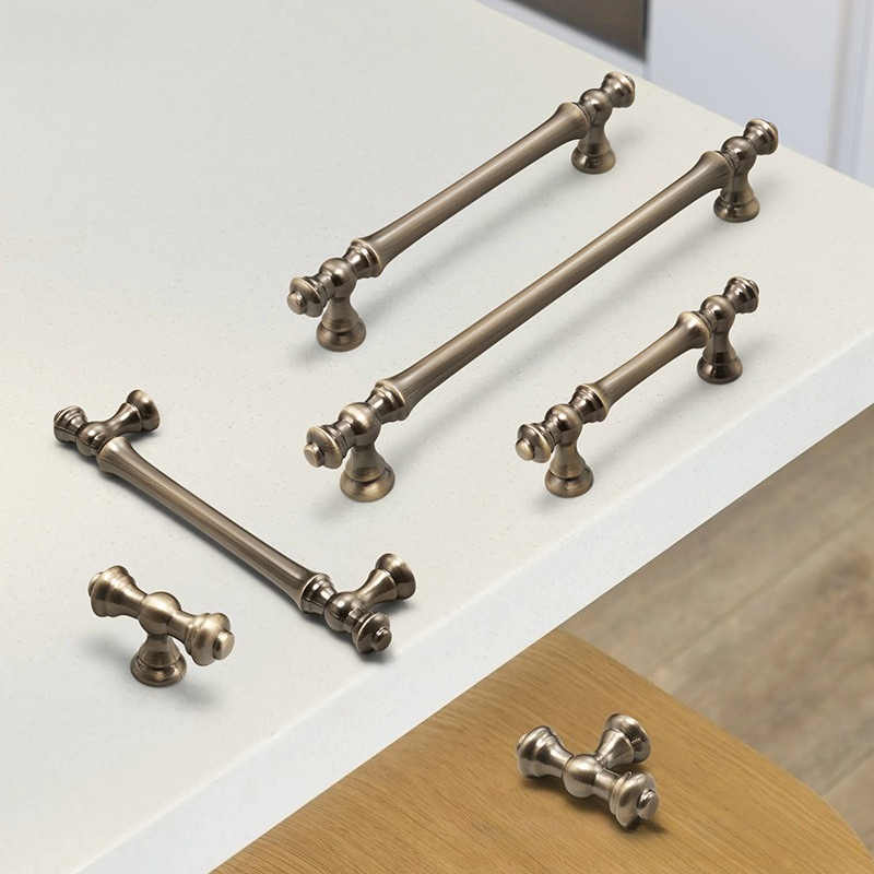 Tiradores de puertas de gabine - Vintage Furniture Hardware Pulls reseña y precio