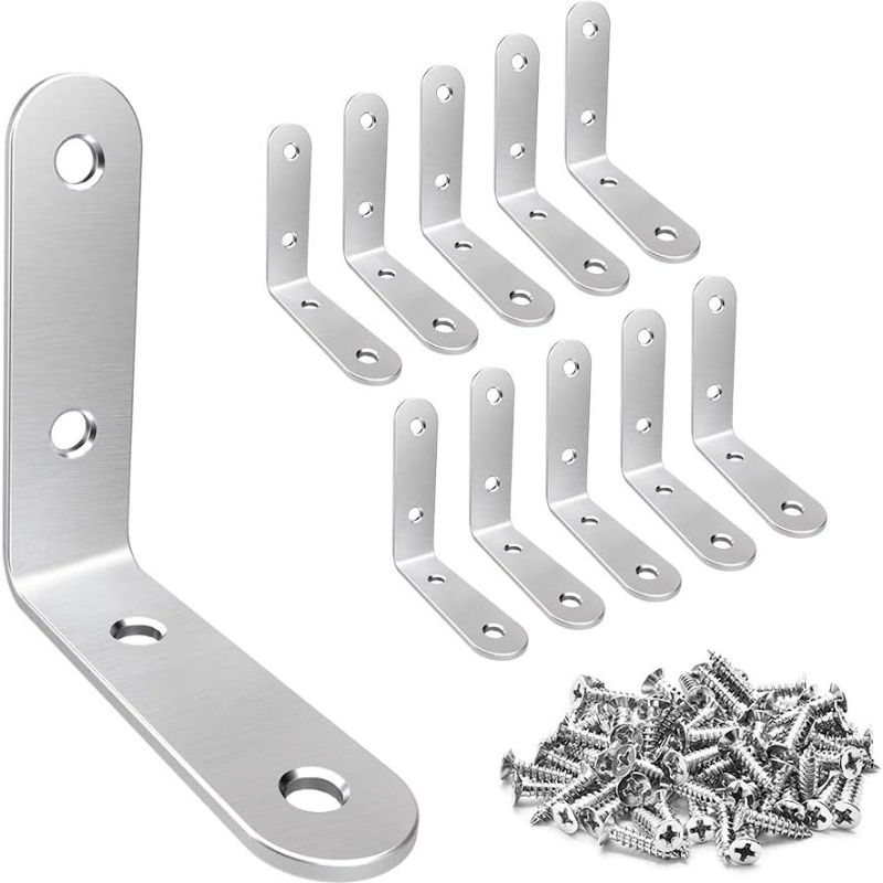 10 piezas de soportes en L de  - Joint Connector Bracket reseña y precio