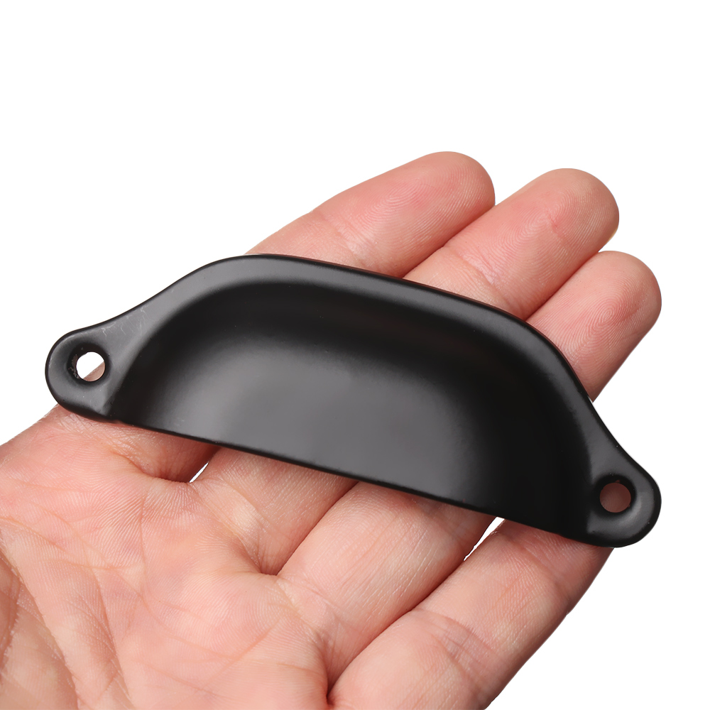 Tiradores de concha de latón a - Vintage Furniture Hardware Pulls reseña y precio