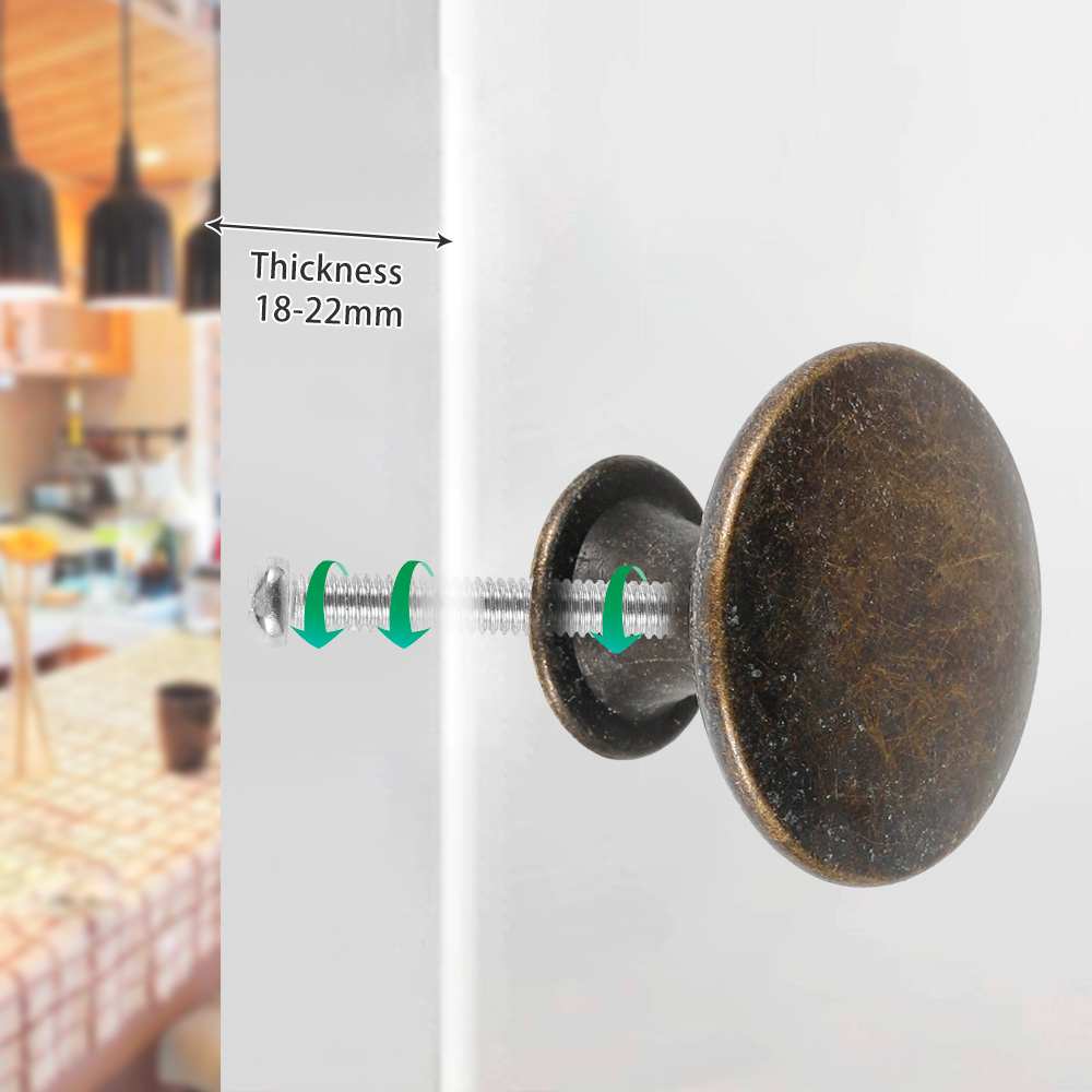 12 tiradores retro de aleación - Vintage Furniture Hardware Pulls reseña y precio