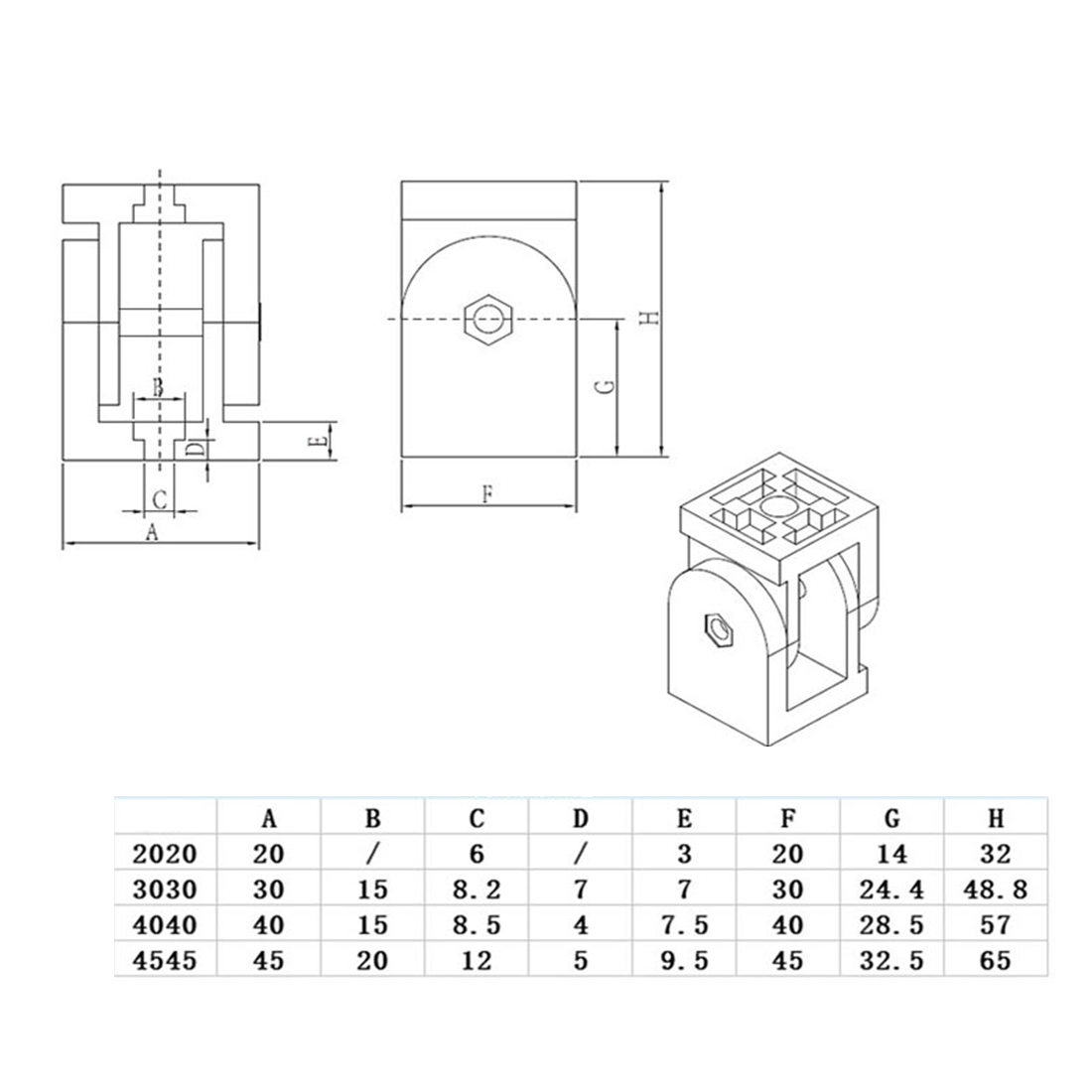 Bisagra viva de aleación de Zi - Joint Connector Bracket reseña y precio