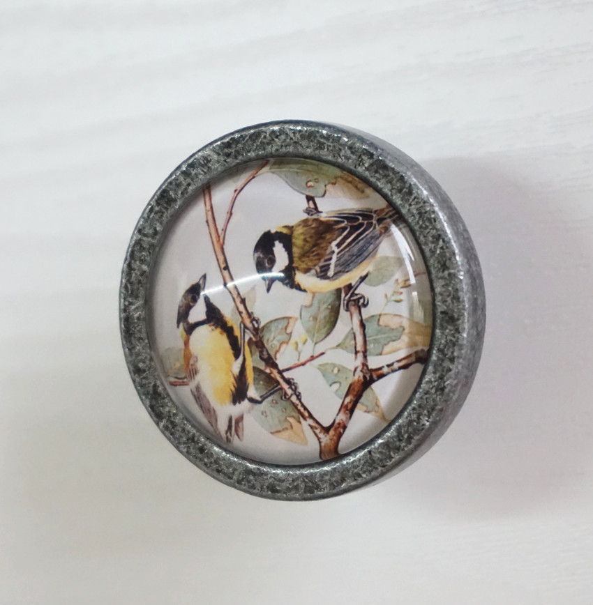 Two Birds--Tiradores y pomos v - Vintage Furniture Hardware Pulls reseña y precio